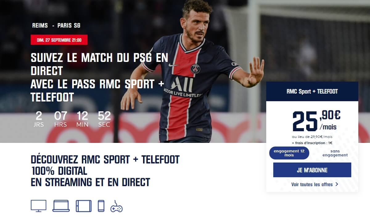 Offre Téléfoot + RMC Sport : le meilleur abonnement foot ?