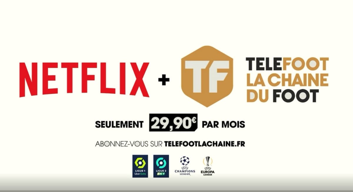 Téléfoot + Netflix à 29,90€ : ce qu'il faut savoir avant de souscrire