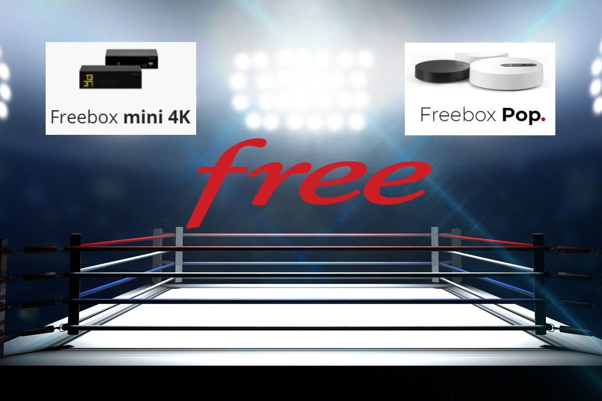 Free : le match Freebox Mini 4K vs Freebox Pop